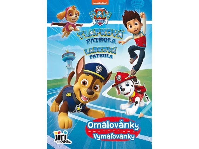 Omalovánky A5 Tlapková patrola