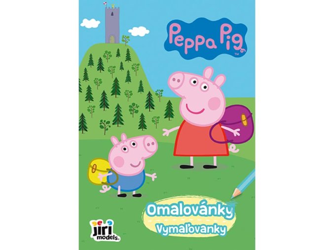 Omalovánky A5 Prasátko Peppa