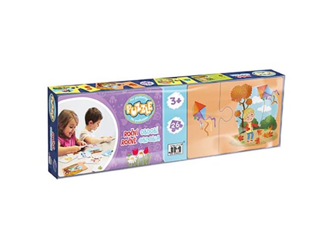 Puzzle pro předškoláky Roční období