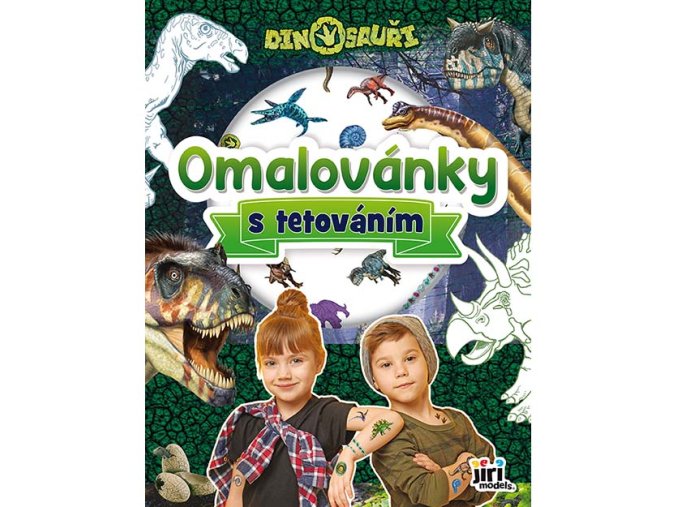 Omalovánky s tetováním Dinosauři