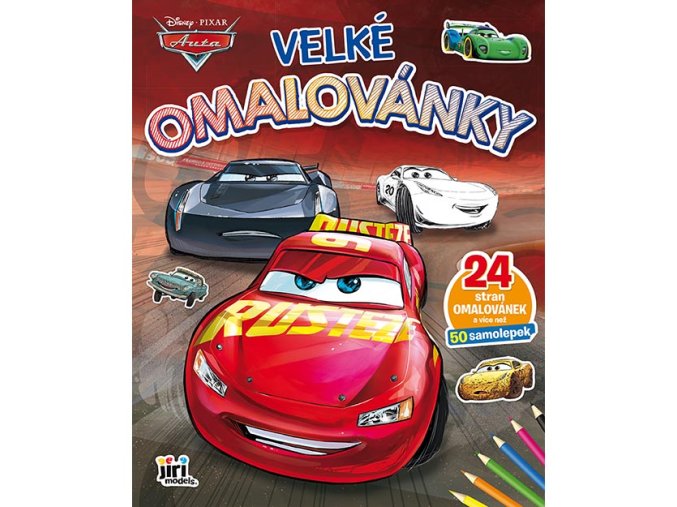 Velké omalovánky Auta