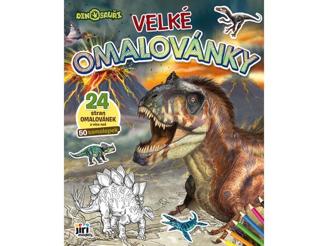 Velké omalovánky Dinosauři