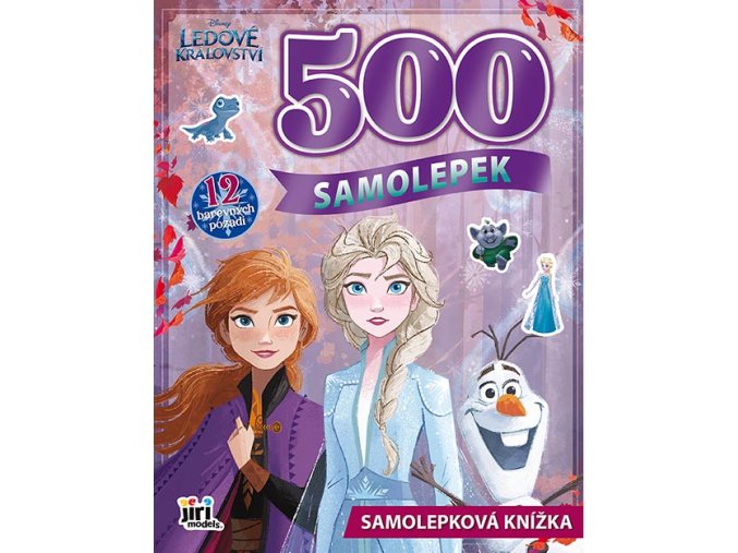 500 samolepek Ledové království
