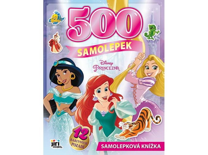 500 samolepek Disney Princezny
