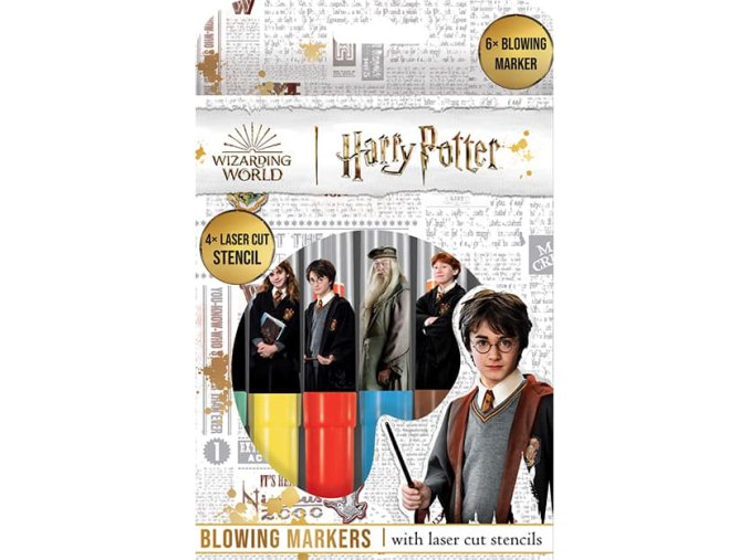 Foukací fixy Harry Potter