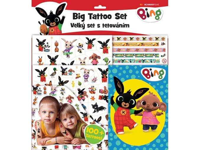 Velký set s tetováním Bing