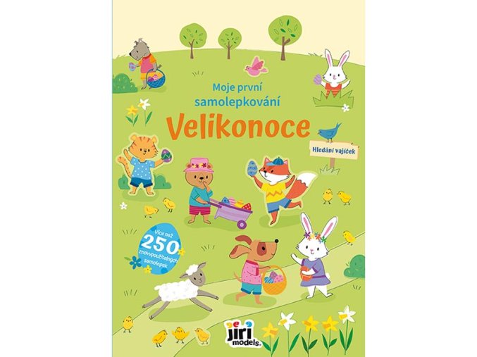 Moje první samolepkování Velikonoce