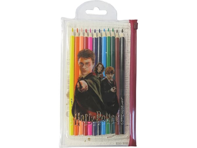Pastelky v PVC kapse Harry Potter