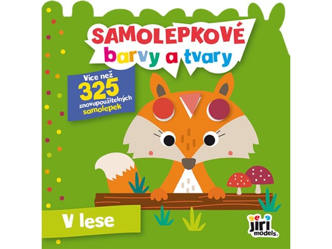 Samolepkové barvy a tvary pro nejmenší V lese