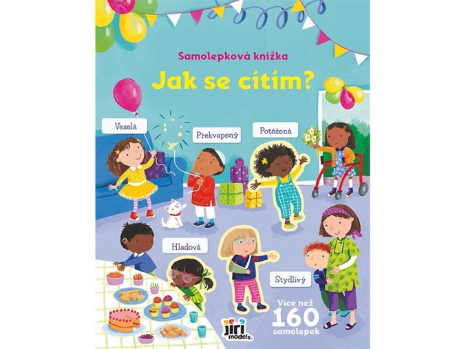 Samolepková knížka Jak se cítím