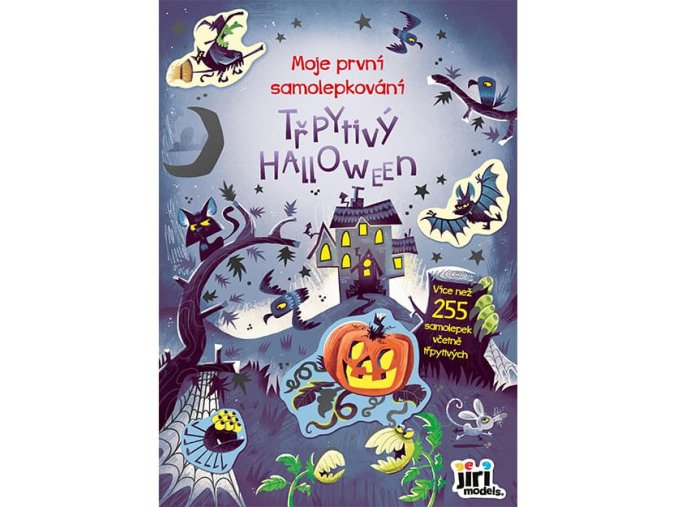 Moje první samolepkování Třpytivý Halloween