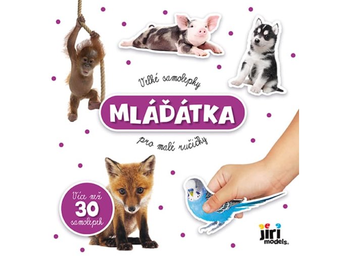Velké samolepky pro malé ručičky Mláďátka