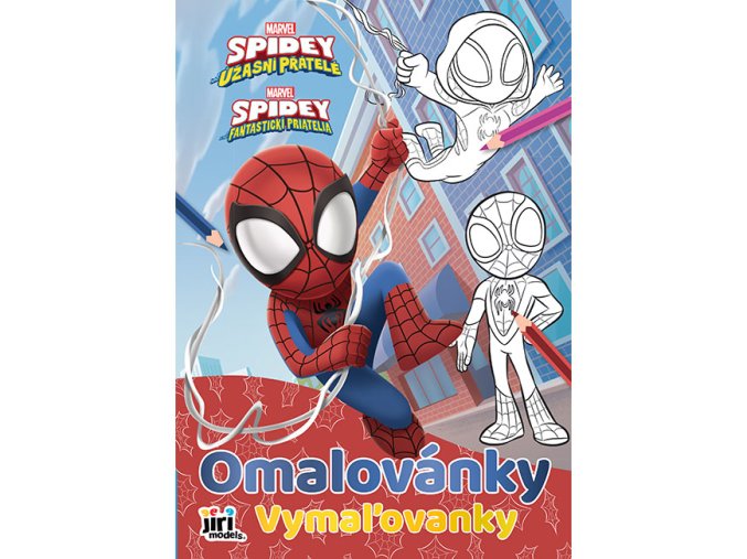 Omalovánky A4 Spidey