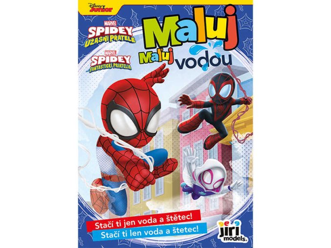 Maluj vodou A5 Spidey