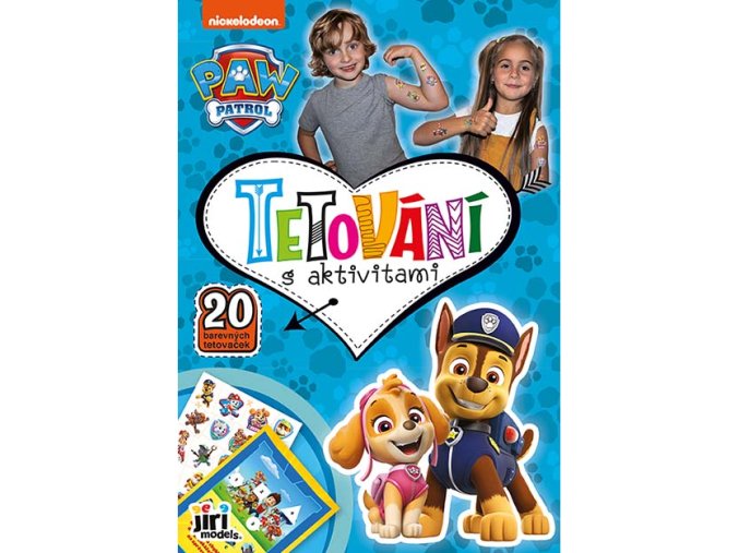 Tetování s aktivitami Tlapková patrola
