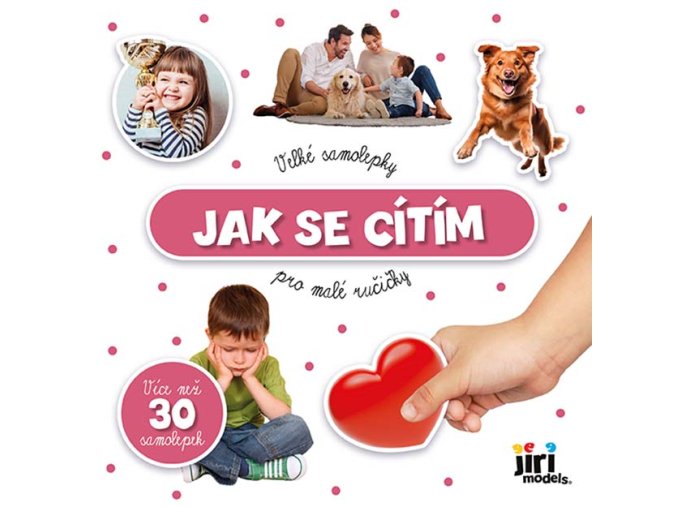 Velké samolepky pro malé ručičky Jak se cítím