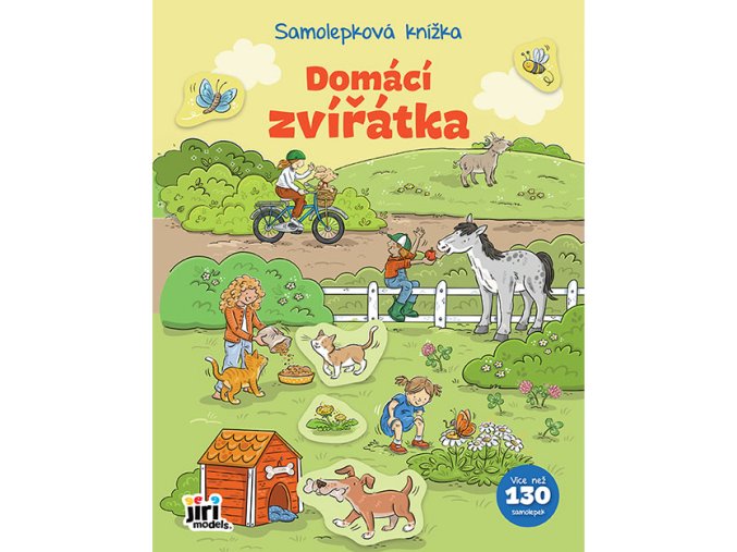 Samolepková knížka Domácí zvířátka