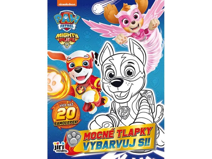 Vybarvuj si! Tlapková patrola Mocné tlapky