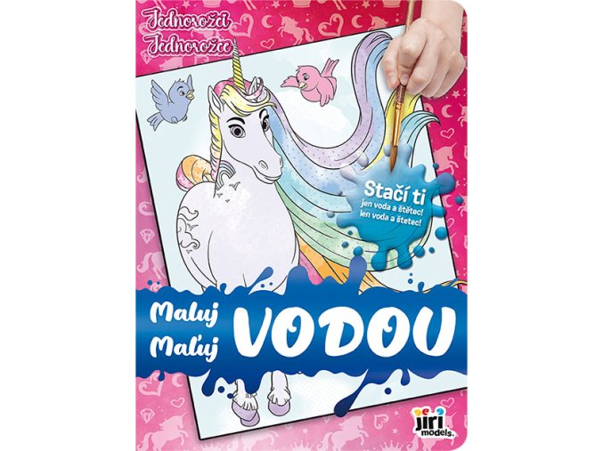 Maluj vodou Jednorožci