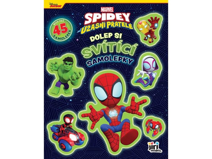Dolep si svítící samolepky Spidey