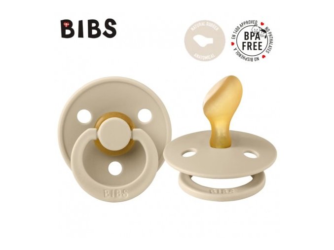 BIBS 211245 VANILLA M ANATOMICKÝ dudlík