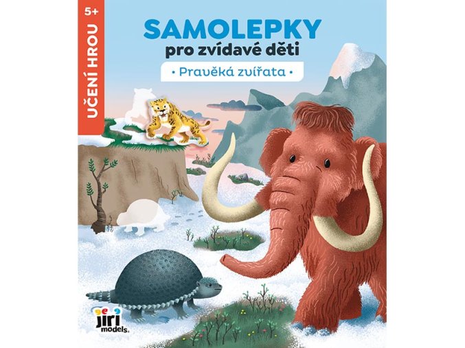 Samolepky pro zvídavé děti Pravěká zvířata