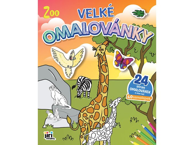 Velké omalovánky Zoo