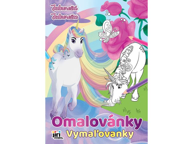 Omalovánky A4 Jednorožci