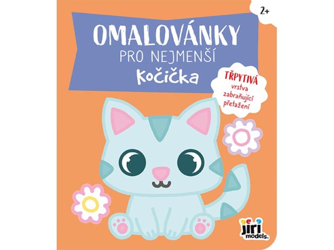 Omalovánky pro nejmenší Kočička