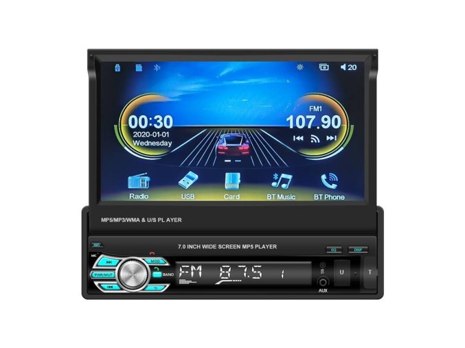 Monitor do auta 6,86'' Podofo A3503 Carplay&Android Auto, WIFI