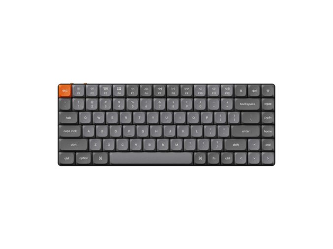 Bezdrátová nízkoprofilová klávesnice Keychron K3 Max RGB Brown Switch (černá) [K3M-H3].