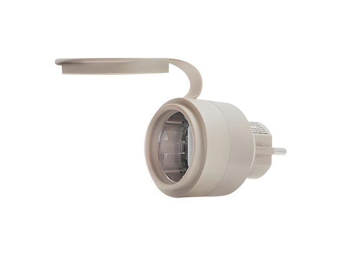 Chytrá venkovní zásuvka Shelly Plug S MTR Gen3 IP44 12A
