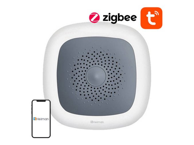 Chytrý senzor teploty a vlhkosti Zigbee Heiman HS1HT Tuya