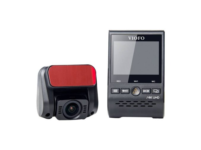 VIOFO A129 PRO DUO-G 4K + 1080p WiFi, GPS