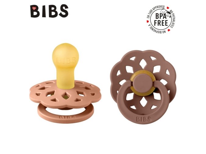 BIBS 240108 BOHEME WOODCHUCK & PEACH figurína M 2-pack