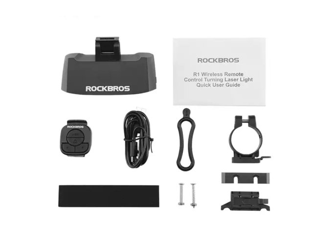 Chytré laserové koncové světlo Rockbros LKWD-R1