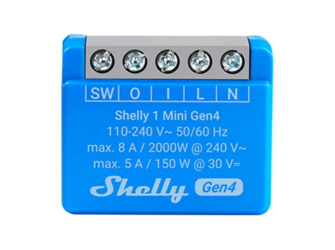 Shelly 1 Mini Gen4 Controller Zigbee/Matter