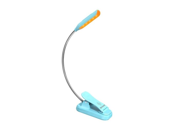 Bezdrátová lampička GLCSNTBL103B Glocusent mini GLCSNTBL103B klip-on book light, USB-C Blue
