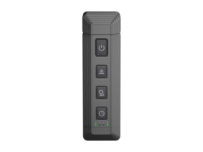 Rozšiřitelná lampička na knihy GLCSNTA2601 USB 500mAh šedá