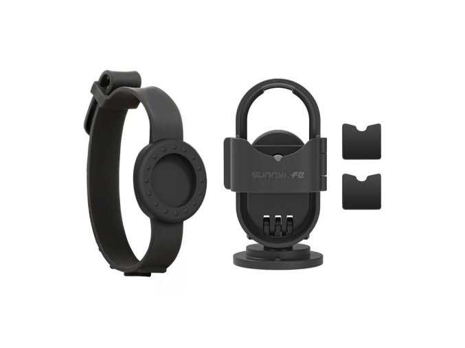 Sunnylife G3S-ZJ845 Pružný silikonový pásek a magnetický držák 2 v 1 pro Insta360 GO 3S