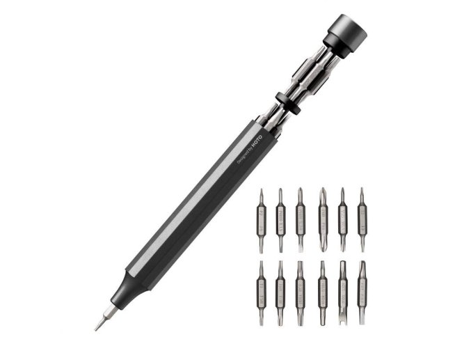 Precision šroubovák HOTO QWLSD004, 24 v 1 (černý)