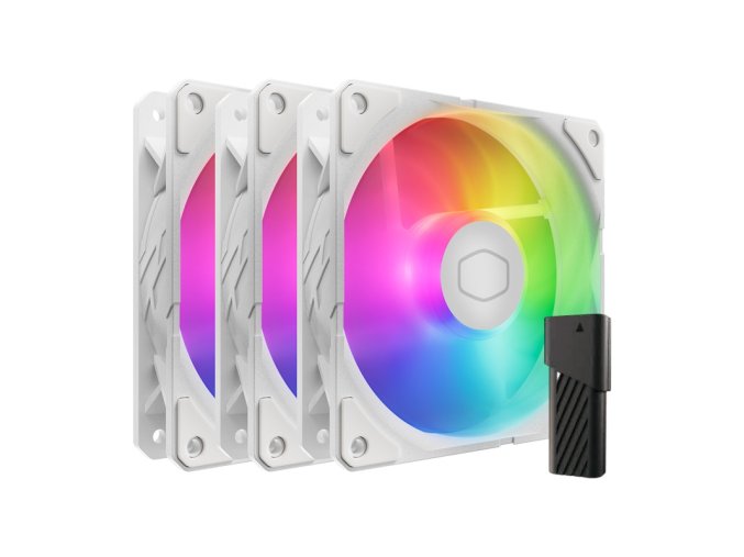 Wentylator Cooler Master SickleFlow Edge 120 ARGB WE 3w1 (biały)