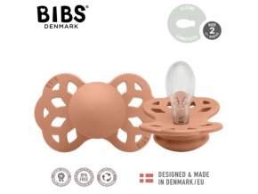 BIBS 442246 INFINITY SYMETRICAL PEACH M dudlík