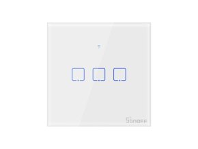 Smart Switch WiFi + RF 433 Sonoff T1 EU TX (3-channel)
