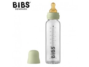 BIBS 5014250 ŠALVĚJ 225 ML SKLENĚNÁ LÁHEV PROTI KOLICE