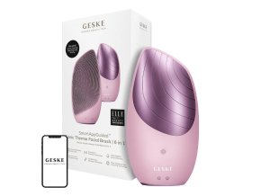 Sonic Thermo Facial Brush 6 in 1 Geske with APP (pink)