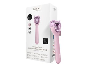 Micro Needle Face Roller 9in1 Geske with APP (pink)