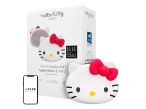Facial Cleaning Brush 3in1 Geske with APP (Hello Kitty starlight)