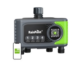 Řídicí jednotka zavlažování RainPoint WiFi se 4 zónami a bránou