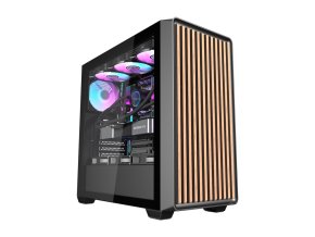 Počítačová skříň Darkflash DS900WD (černá) + 4 ventilátory